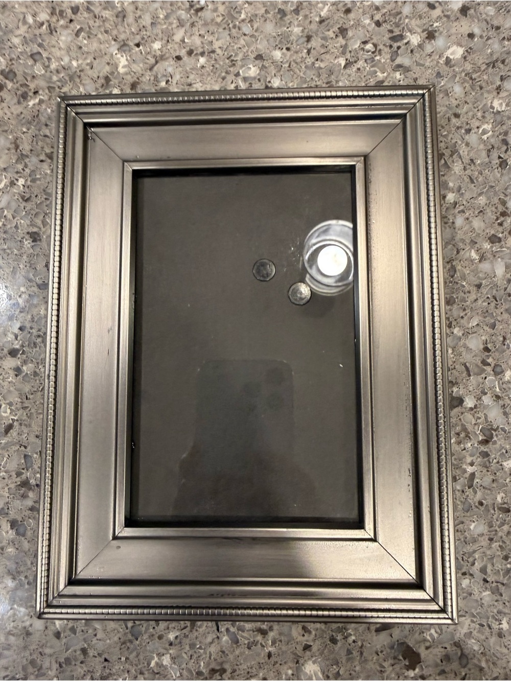 Metallic Silver Picture Frame - Classic Home Accent 5x7